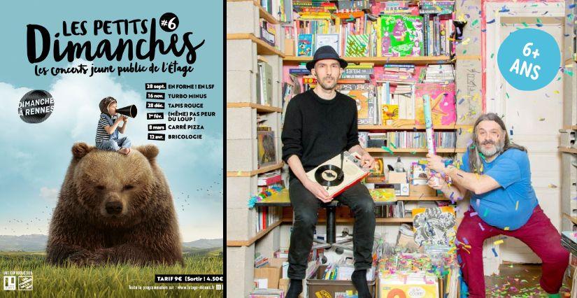 Spectacle "Turbo Minus" pour Petits Dimanches à Rennes