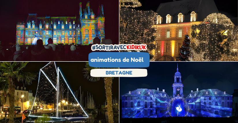 Les illuminations de Noël 2025 en Bretagne