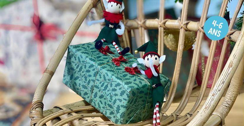 Atelier créatif parent-enfant "Créer son lutin farceur de Noël", Rennes