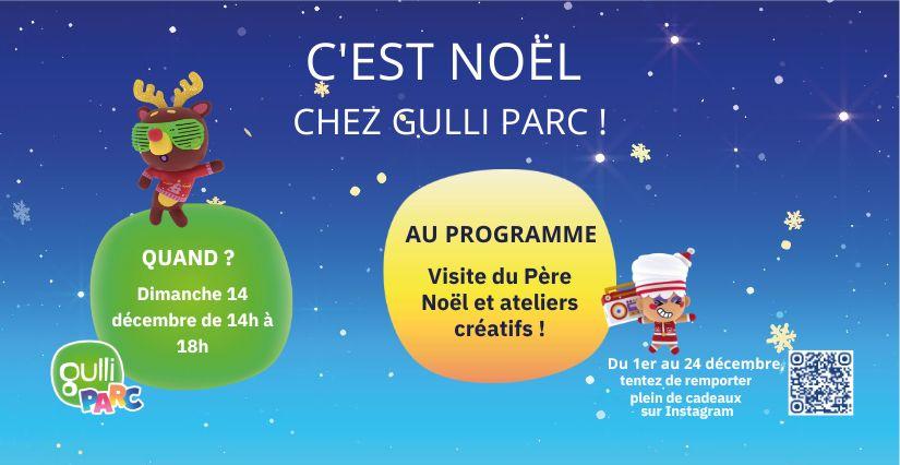 Vacances de Noël à Gulli Parc Rennes Nord