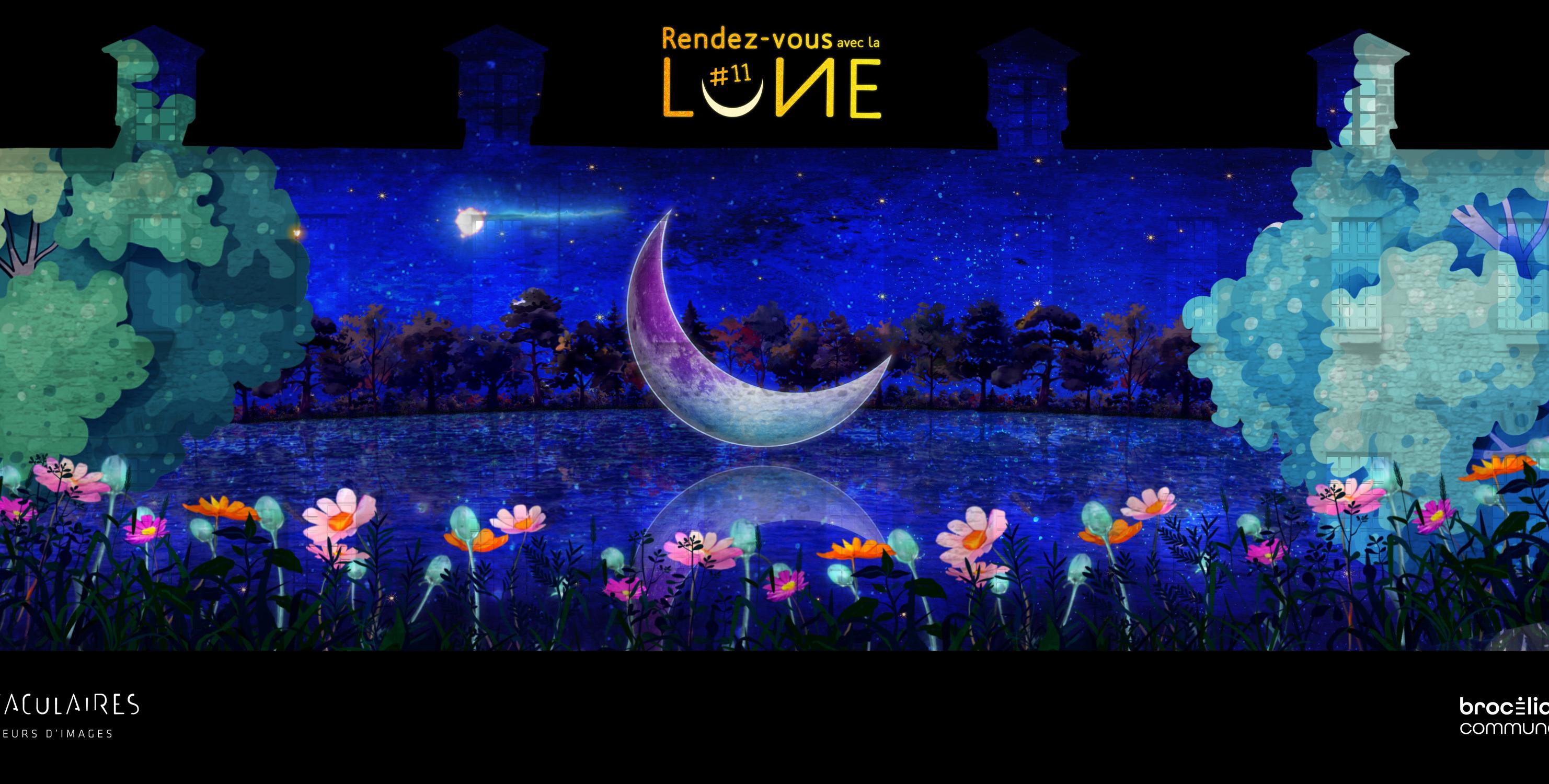 Noël 2025 en Brocéliande, "Les Rendez-vous avec la Lune" à Paimpont