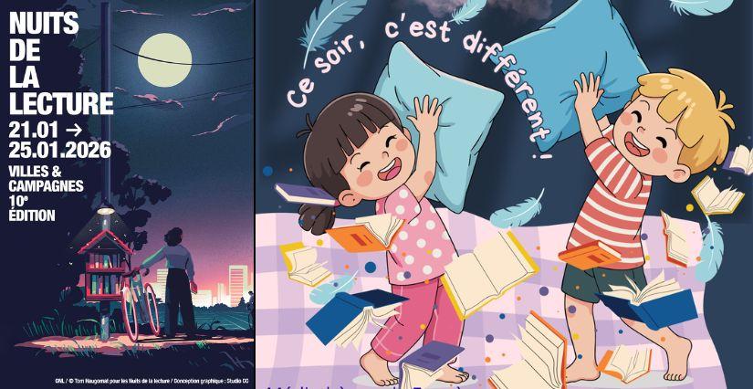 Soirée pyjama enfant à la médiathèque de Fougères