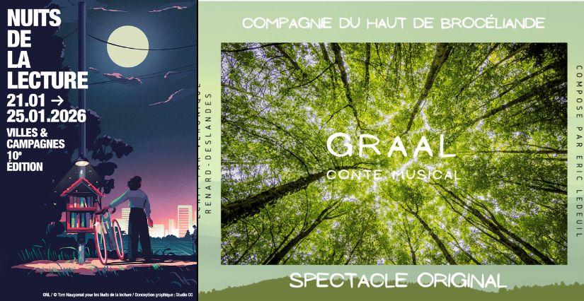 Conte musical "Grall" en famille pour les Nuits de la Lecture 2026 à Montfort-sur-Meu