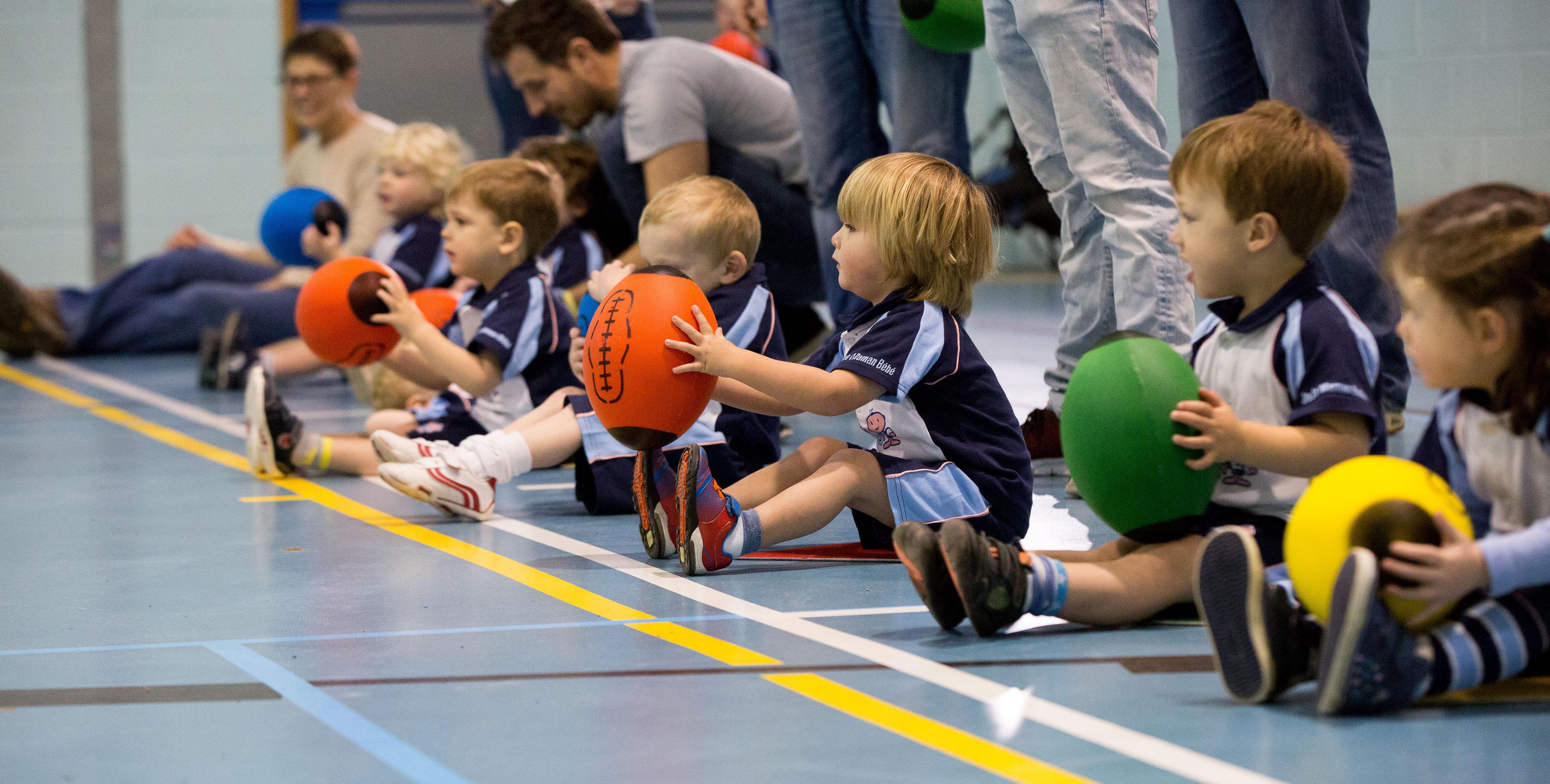 mini-stage sportif "Rugbytots" pour les 2-7 ans à Décathlon Rennes