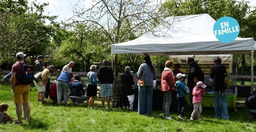 Démonstration et animation autour du greffage en famille à l’Ecomusée de la Bintinais à Rennes