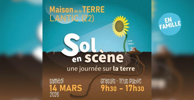 Journée "Sol en scène" 2026, à la Maison de la Terre, près Saint Brieuc