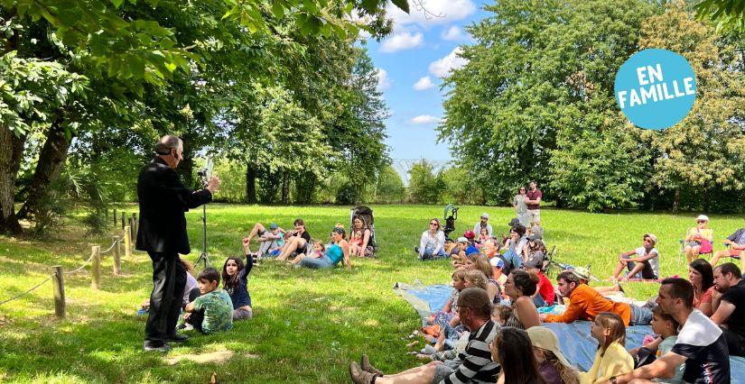 Dimanche conté 2026 en famille au Château de Marcillé-Robert au sud de Rennes