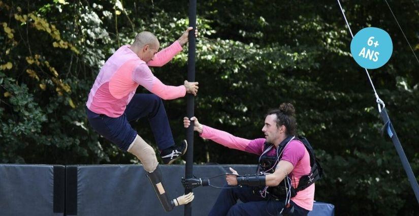 Spectacle de cirque "Monsieur Patate" Les Estivales des Jardins de Brocéliande près de Rennes