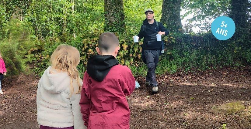 Les p'tits explorateurs de la forêt : balade ludique en famille à Paimpont