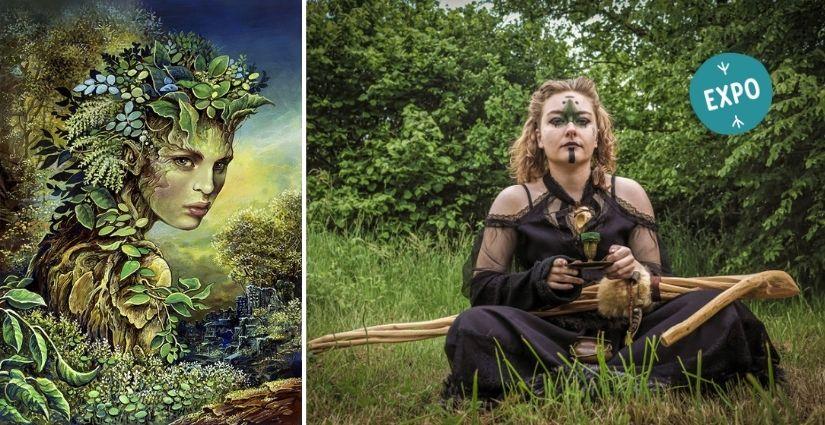 "DRYAD", exposition féérique à l'office de tourisme de Brocéliande à Paimpont