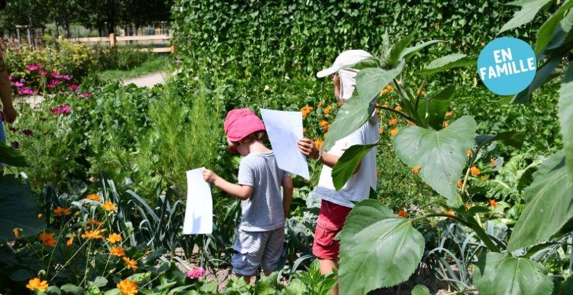 Jeu de piste des 5 sens à l'Écomusée de la Bintinais à Rennes
