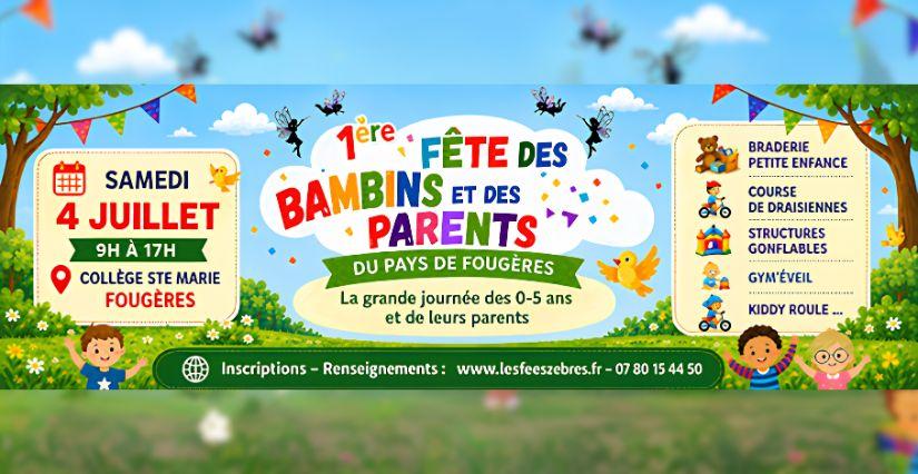 Fête des bambins et des parents à Fougères