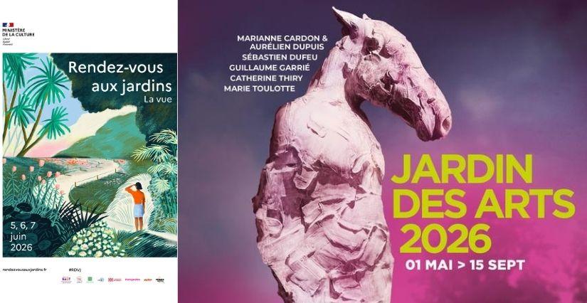 crédits graphique : Studio Pygmalion Balade artistique au Parc d'Ar Milin, Rendez-vous aux Jardins en famille près de Vitré