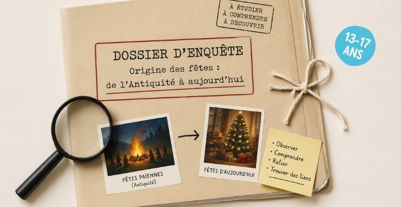 Stage ado " explorer l’origine des traditions" avec Etudidact à Rennes