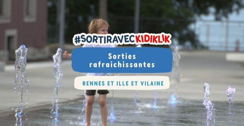 Où se rafraichir avec les enfants en Ille-et-Vilaine en 2026 ? Nos 5 idées pour rester au frais en famille.