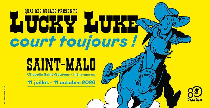 Exposition Lucky Luke à Saint-Malo : sortie en famille avec ateliers et animations pour enfants