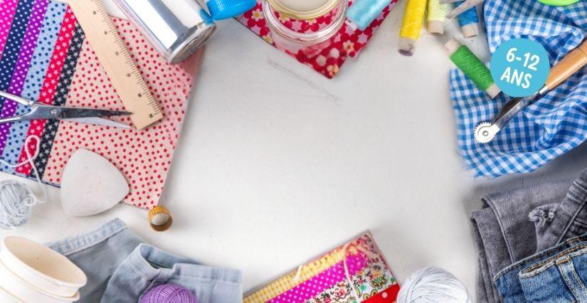 Atelier couture "petits créateurs" en duo à la Maison de la Terre, près St-Brieuc