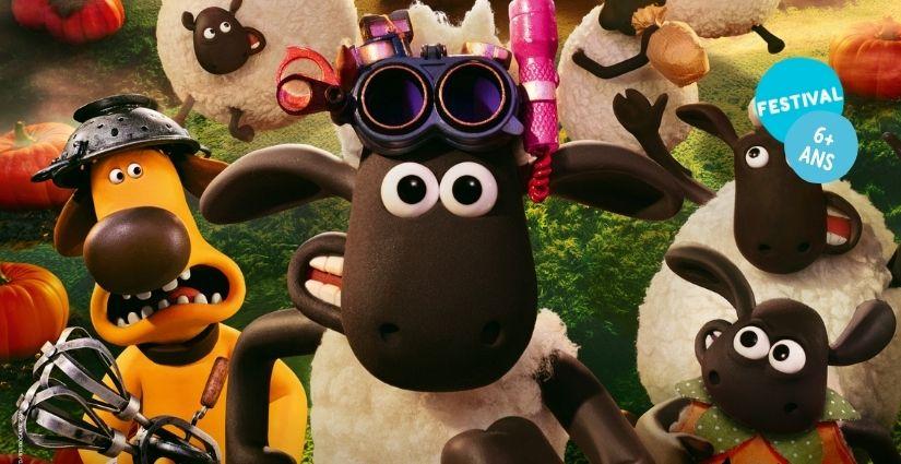 Séance ciné "Shaun le Mouton : La Bêêête d’Halloween" – Festival Marmaille Lillico à Rennes