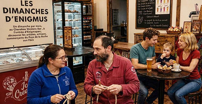 Les Dimanches d'Enigmus, marché artisanal gratuit à Enigmaparc, près de Rennes