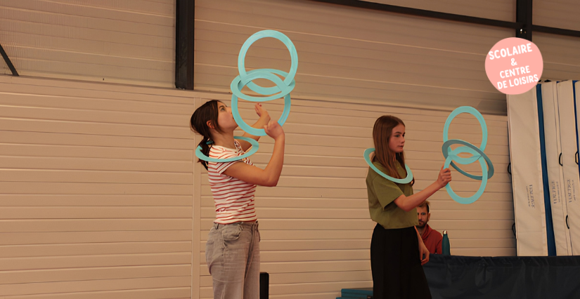 Projets artistiques et sorties culturelles scolaires avec Ay-Roop, cirque contemporain, Rennes