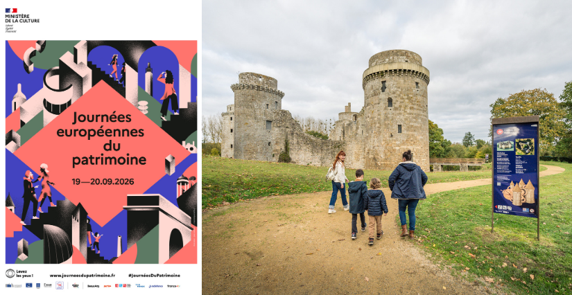 Journées du patrimoine 2026 en famille au Château de la Hunaudaye