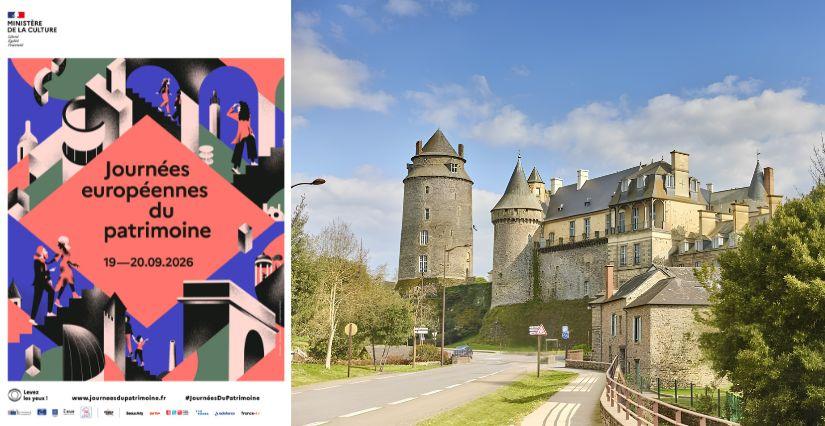 Les Journées du Patrimoine 2026 en famille à Châteaugiron et alentours