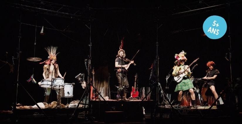 Spectacle En apparence, Cie illimitée, crédits photo : Simon Gosselin Concert "En apparence" dès 5 ans à Lillico, Rennes