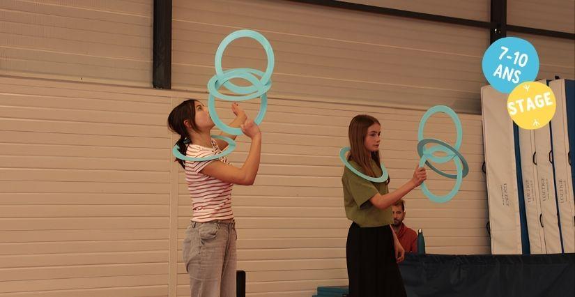 Stages de vacances enfant et ados Initiation au cirque avec Ay-Roop, Rennes