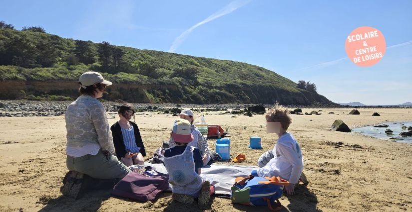 Sortie scolaire en nature avec "Entre les Gouttes", autour de Rennes et Saint-Malo