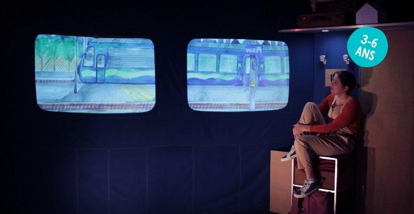 Spectacle goûter "Train train Blues" pour les 3-6 ans près de Retiers (35)