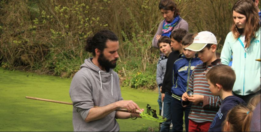 Enquête nature au fil de l'eau à la Maison Pêche et Nature, Jugon les Lacs