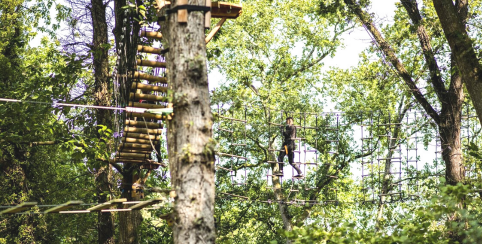 Venez vous défouler en famille à Lantic Parc Aventure !