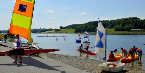 Base de loisirs de la Haute-Vilaine pour toute la famille près de Vitré