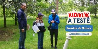 Kidiklik a testé "Enquête de nature", une animation famille aux Jardins de Brocéliande, près de Rennes