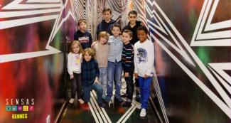 Activité groupe scolaire et centre de loisirs près Rennes : sortie sensorielle immersive pour ados avec SENSAS
