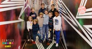Activité groupe scolaire et centre de loisirs près Rennes : sortie sensorielle immersive pour ados avec SENSAS